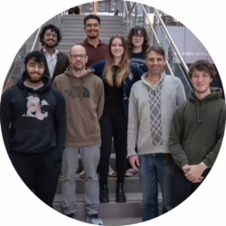 University: University of British Columbia Okanagan
Team Members: Andrea Reinhardsdóttir,Oscar Munoz Campos, Rachel Brookes, Pascale Massé, Divyesh Dagia, Ryan Li,Reuel Pandher, Alejandro Wensley, Lina Naleto, Anika Tasneem, Aryan Choudhary,Nida Shah and Abrar Mahir 
Faculty Advisor: Dr.Alex Hill and Dr.Jake Bobowski
Description:  Cloud Chasers investigated cosmic ray flux at varying altitudes using Geiger-Muller tubes. Their goals included determining the Pfotzer
Maximum and examining how environmental factors interact with cosmic rays.
