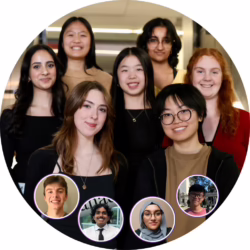 University: University of Waterloo 
Team Members: Mysha Hamid, Asmi Gujral, Emma Pileggi, Aaryn Xie, Chelsea Dmytryk, Iman Umair-Qaiser, Elbert Chen, Jady Xu, Nikola Jokić, Megan Chang, Sameek Sharma
Faculty Advisor: Dr. Elliot Creager
Description:UW ASTRA validated an adaptive machine learning model for real-time filtering of cosmic noise during high-frequency data transmission in the stratosphere. To ensure reliable satellite communications, ASTRA's goal was to significantly enhance signal integrity and provide a scalable solution for data reliability in spaceborne applications.
